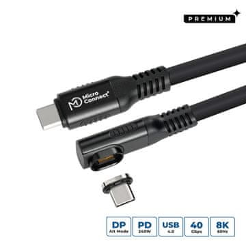 MicroConnect MC-LS-USB4CC0.5 USB-C kabel 0.5 m