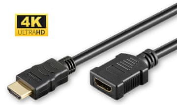 MicroConnect HDMI kabel AA 0,5 m crni HDM191905FV2.0