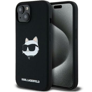 Karl Lagerfeld MagSafe crna maskica za iPhone 15 Plus