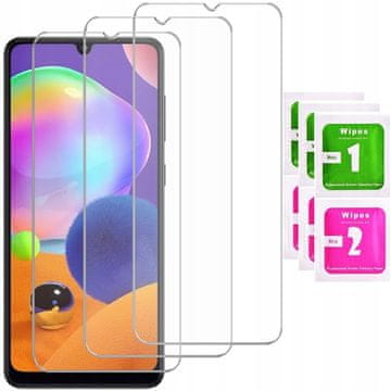 3x kaljeno staklo za Samsung Galaxy A31 glass 9H | 3-PAKIRANJE