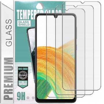 3x PremiumGlass 9H kaljeno staklo za Samsung Galaxy A33 5G