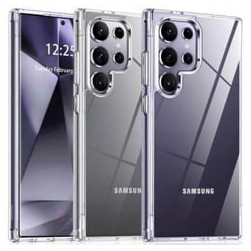 Prozirna tanka maskica za Samsung Galaxy S23 Ultra + staklo