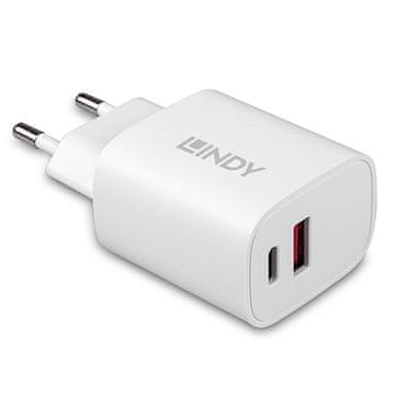 Lindy 73413 QC punjač univerzalni bijeli brzo punjenje