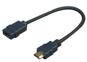Vivolink PROHDMIADAPHDMIF HDMI kabel 0,2 m AA crni