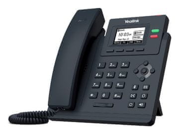 YEALINK SIP-T31W VoIP telefon sivi 2-linijski LCD Wi-Fi