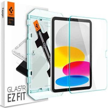 Spigen Kaljeno staklo za iPad 10.9 2022 EZ FIT s okvirom