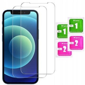 2x kaljeno staklo za iPhone 12 mini zaštitno staklo ZA ekran 9H | pakiranje od 2 komada