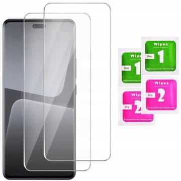 2x kaljeno staklo za Xiaomi Mi 13 lite glass 9H | pakiranje od 2 komada