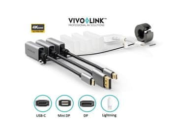 Vivolink PROADRING13S HDMI kabelski adapter od aluminija