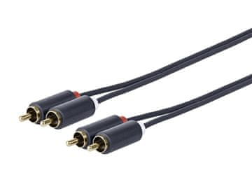 Vivolink PRORCARCA0.5 audio kabel 0.5 m 2 x RCA crni