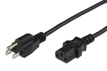 MicroConnect PE110401 C13/Ploča B Kabel za napajanje Crni 1m