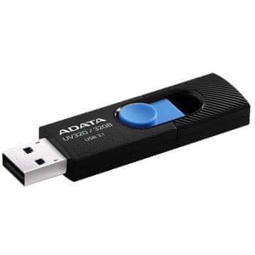 AData UV320 32GB USB Flash Drive 3.2 Gen 1 Crno/plavi