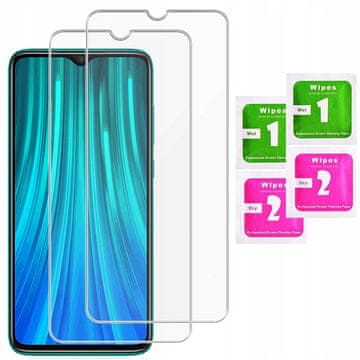 2x kaljeno staklo za Xiaomi Redmi Note 8 Pro, zaštitni ekran 9H