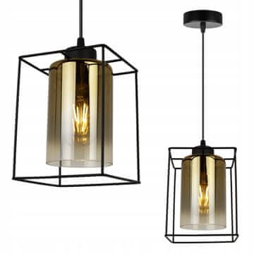 GH MODERNA ELEGANTNA VISEĆA LAMPA OD STAKLENA