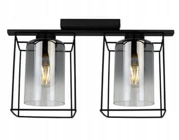 Viseća lampa moderna elegantna, stakleni kloš