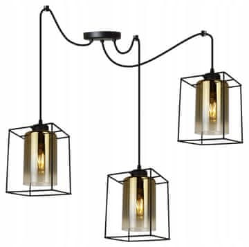 GH MODERNA ELEGANTNA VISEĆA LAMPA OD STAKLENA