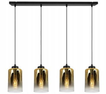 Viseća lampa moderna elegantna, stakleni kl