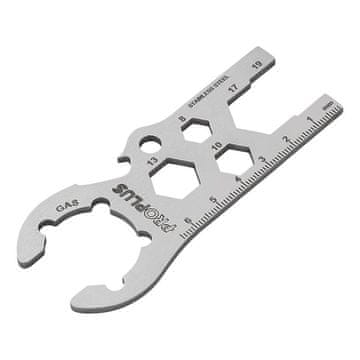 Northix Ključ za plinske boce - Multitool DE