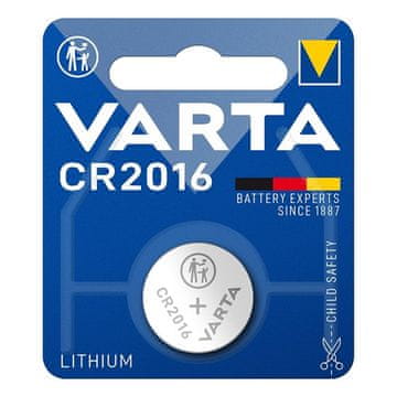 Northix Varta litijeva CR2016 baterija u obliku gumba 3V u blisteru