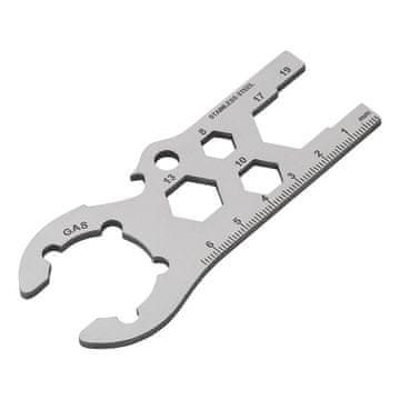 Northix Ključ za plinsku bocu - Multitool DE na kartici