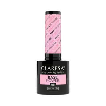 Claresa Base Power Rubber baza za nokte UV/LED 08 5g
