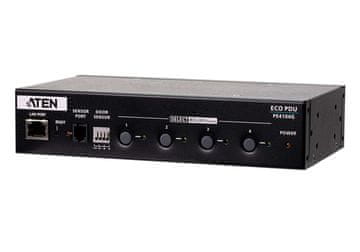 Aten PE4104G-AT-G PDU 4x mrežna utičnica 1U crna