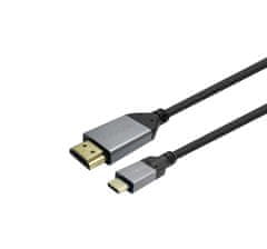 Vivolink PROUSBCHDMIMM7.5 USB C HDMI kabelski adapter crne boje