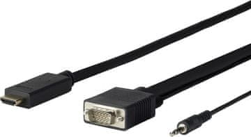 Vivolink PROHDMIVGA1 HDMI na VGA adapter 1m crne boje