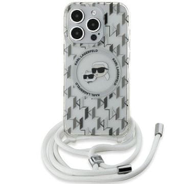 Karl Lagerfeld MagSafe prozirna maskica za iPhone 15 Pro