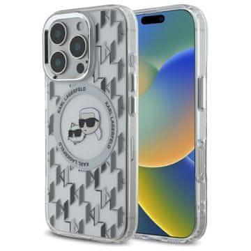Karl Lagerfeld MagSafe prozirna maskica za iPhone 16 Pro