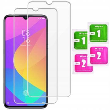 2x kaljeno staklo ZA Xiaomi MI 9 lite glass 9H | pakiranje od 2 komada