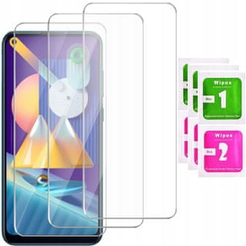 3x kaljeno staklo za Samsung Galaxy M11 / A11 | 3-PAKIRANJE