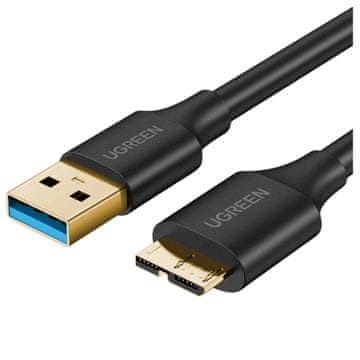 Ugreen Kabel USB 3.0 - micro USB 3.0 UGREEN US130 0,5 m (crni)