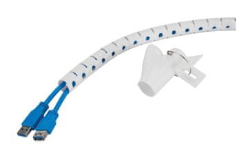 Neomounts ADS06-141WH Bijeli organizator kabela za stol