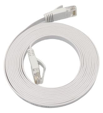 MicroConnect UTP Cat6a U/UTP 7m bijeli ravni LSZH LAN mrežni kabel