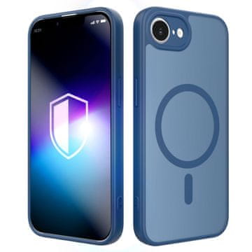 Apple iPhone 16E/ iPhone 17E - 3mk Misty MagCase plava