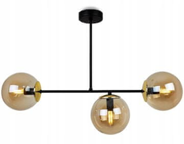 Viseća lampa moderna, staklene kugle, luster LED