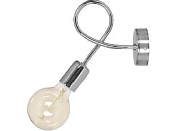 Originalna lampa KINKIET Edison krom LOFT
