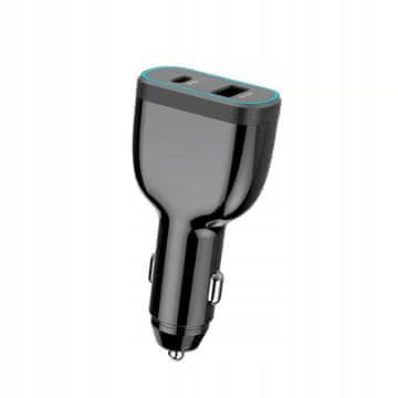 CoreParts USB-C auto punjač, MBXUSBC-DC0005