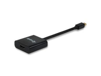 Equip Mini DP na HDMI adapter 133434, 0,17 m, bež/bijeli