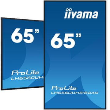 iiyama LH6560UHS-B2AG 64,5" 4K LED Android Wi-Fi 24/7