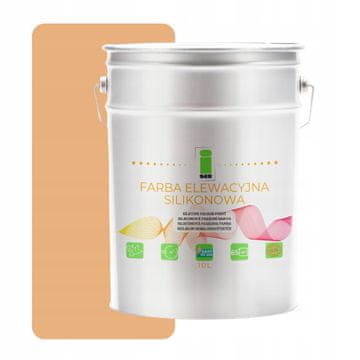 EE Silikonska fasadna boja, prozračna, 10 l, mat bež, f585