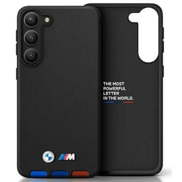 Bmw Futrola za Samsung Galaxy A54 kožna crna trobojnica