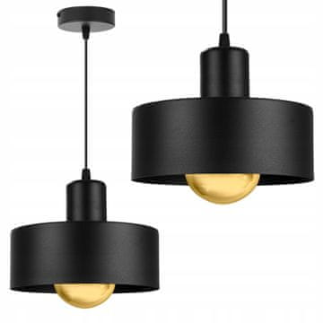 Viseća lampa moderna stropna, metalni sjenilo