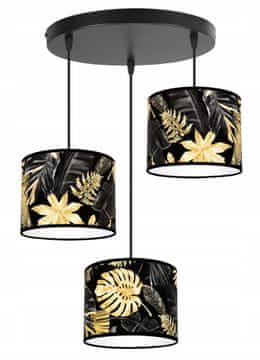 GH VISEĆA STROPNA LAMPA, SABANUR, ZLATNO CVIJEĆE, LED