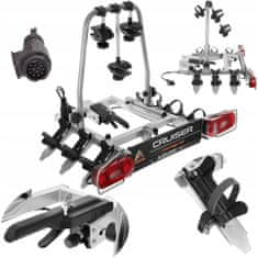 Aguri CRUISER SILVER 3 PLATFORMA ZA 3 BICIKLA
