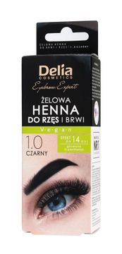 DELIA Henna gel za obrve i trepavice 1.0 crna 15 ml