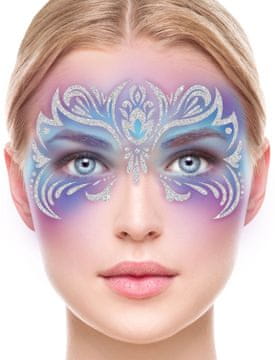 Fiestas Guirca Brokatne naljepnice za lice FANTASY