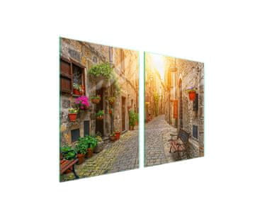 Zaštitna staklena ploča za štednjak 2x45x52 Street