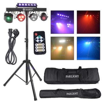 Beam LIGHT4ME BEAM LASER STROBE LED PAR DERBY UV I, više efekata